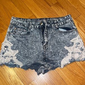 Jean shorts